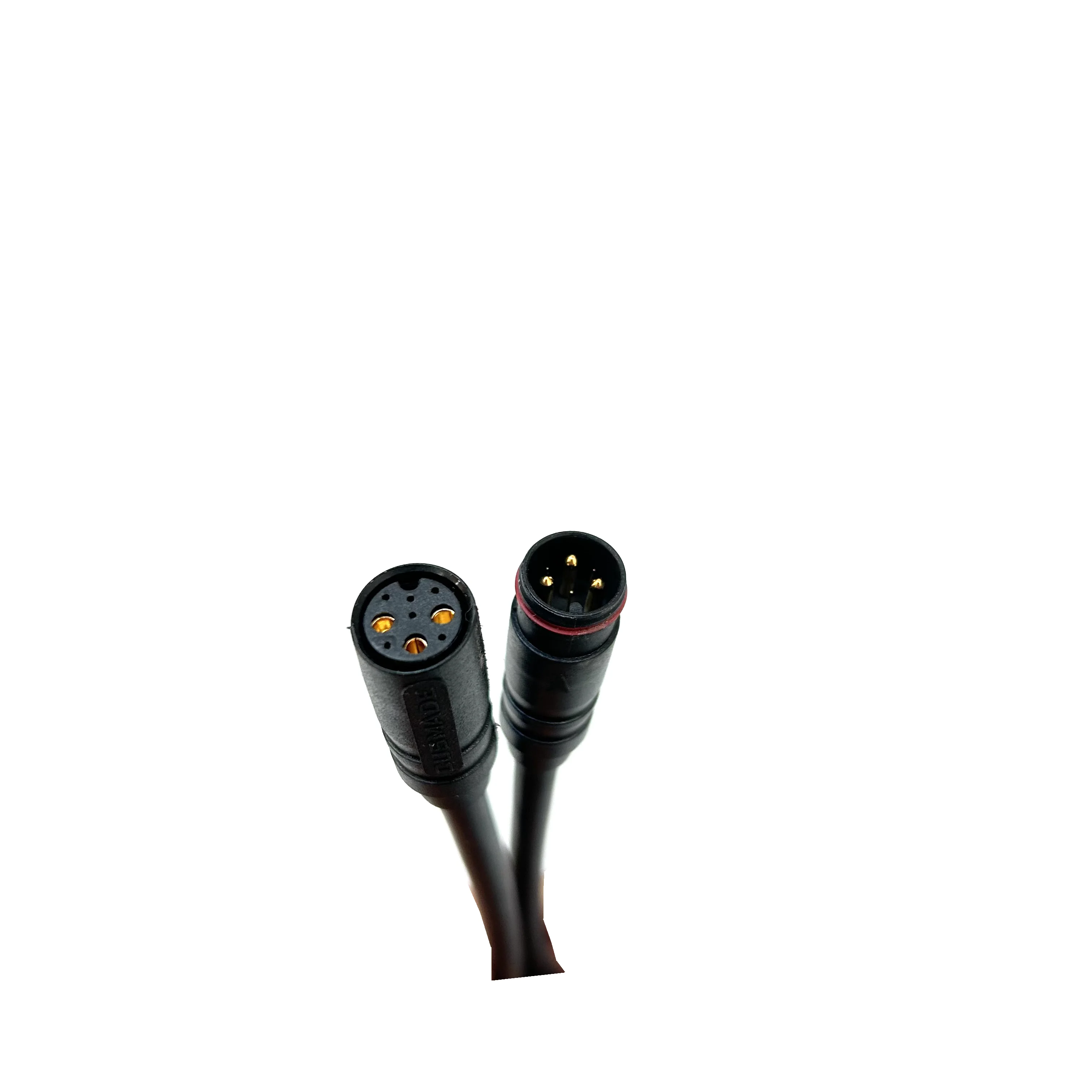 Cusmade Motor Cable 1309A Extension L=1000mm 9Pin Male And Female Spare Cable For Ebike