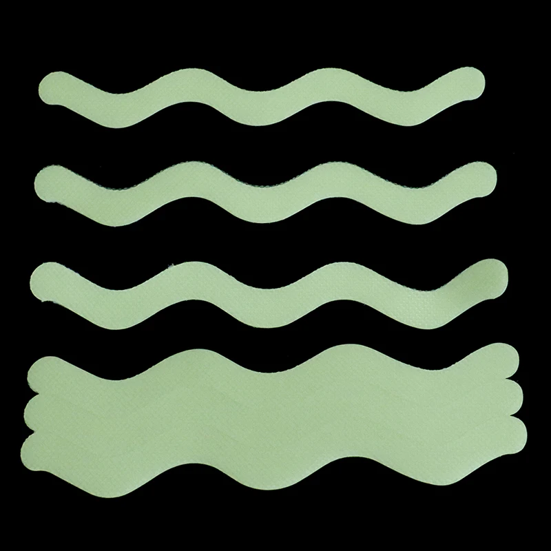 12pcs Non-slip Shower Strip Sticker Bathtub Mat Step Anti-fall High Paste Glow-in-the-dark Anti-slip Tape Strips