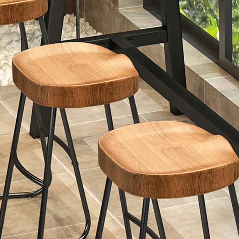 Coffee High Bar Tables Restaurant Cocktail Nordic Balcony Dining Tables Rectangular Wooden Muebles De Cocina Furniture ZT50BT