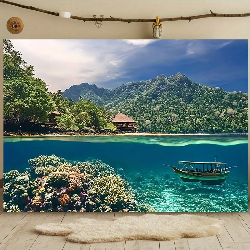 1Pc Tropical Beach …