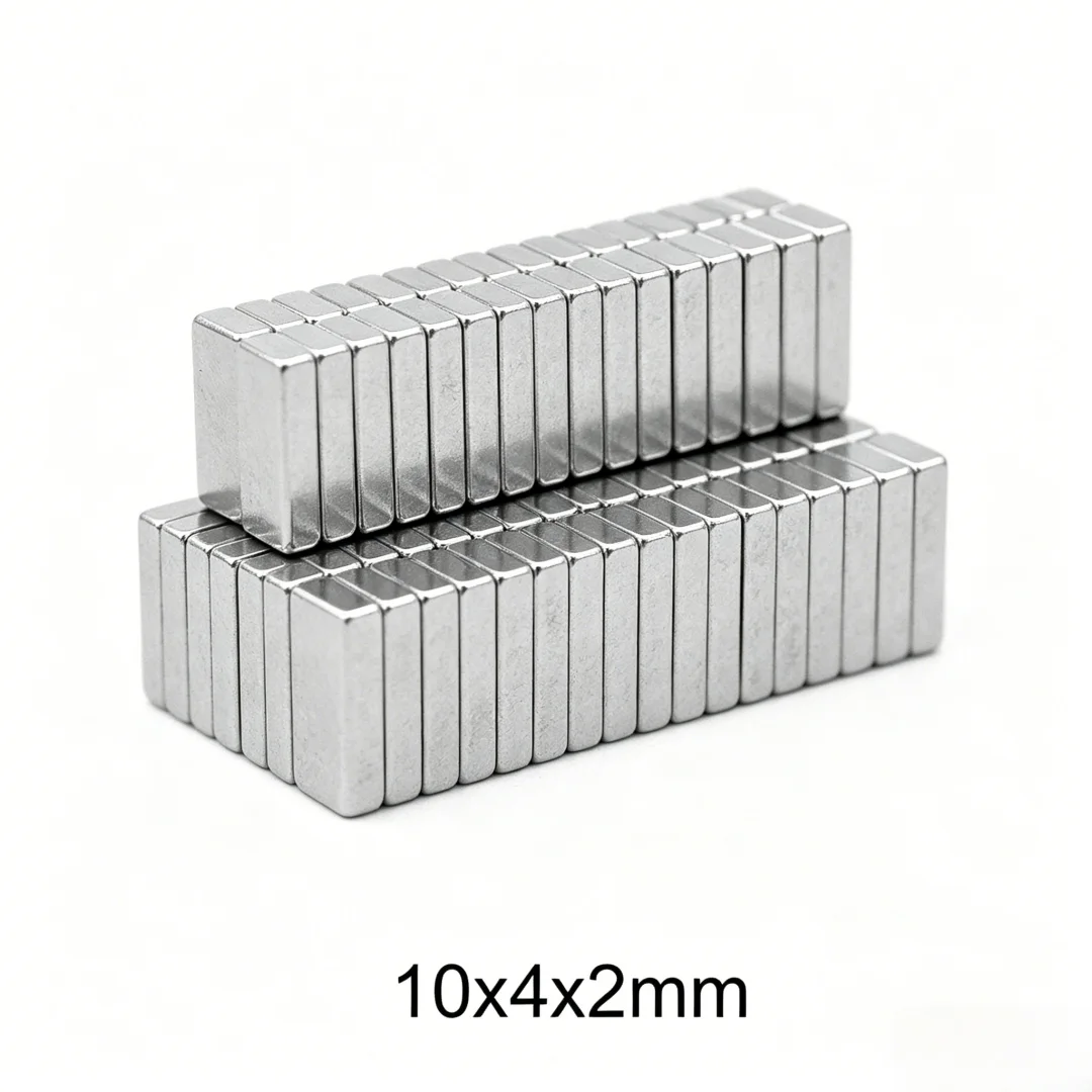 10x4x2 mm Strong Block Magnet 10x4x2mm Powerful Magnetic Magnets 10*4*2 mm For Home Refrigerators, Offices DIY