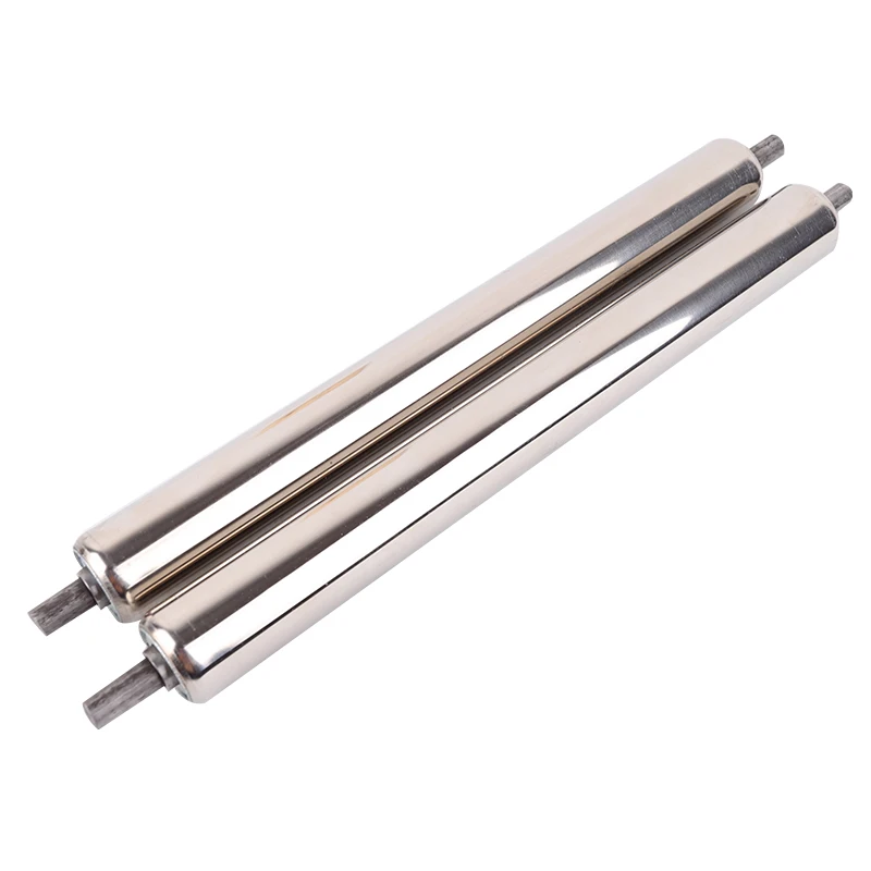 304 Stainless Steel Roller Tube Diameter 38mm Non-powered Machine Barrel Puller Conveyor Roller Length 200-1000mm