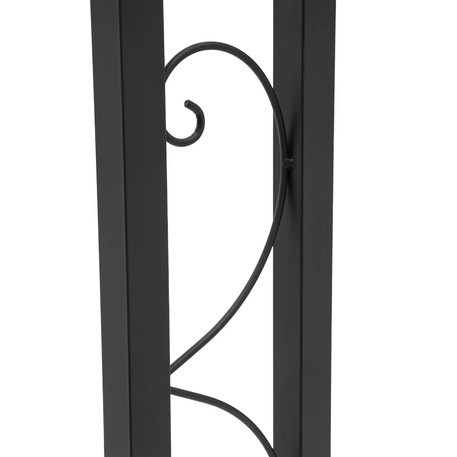 Modern U-Shaped Stair Handrail, Stainless Steel & Iron, Sturdy Base, Adjustable Design, Safe Support for Elderly, Children