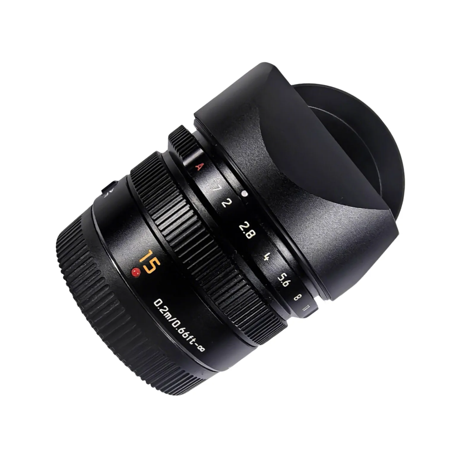 

Metal Square Lens Hood for Panasonic LUMIX G Leica DG Summilux 15mm F1.7, Bayonet Mount Anti-Glare Accessory