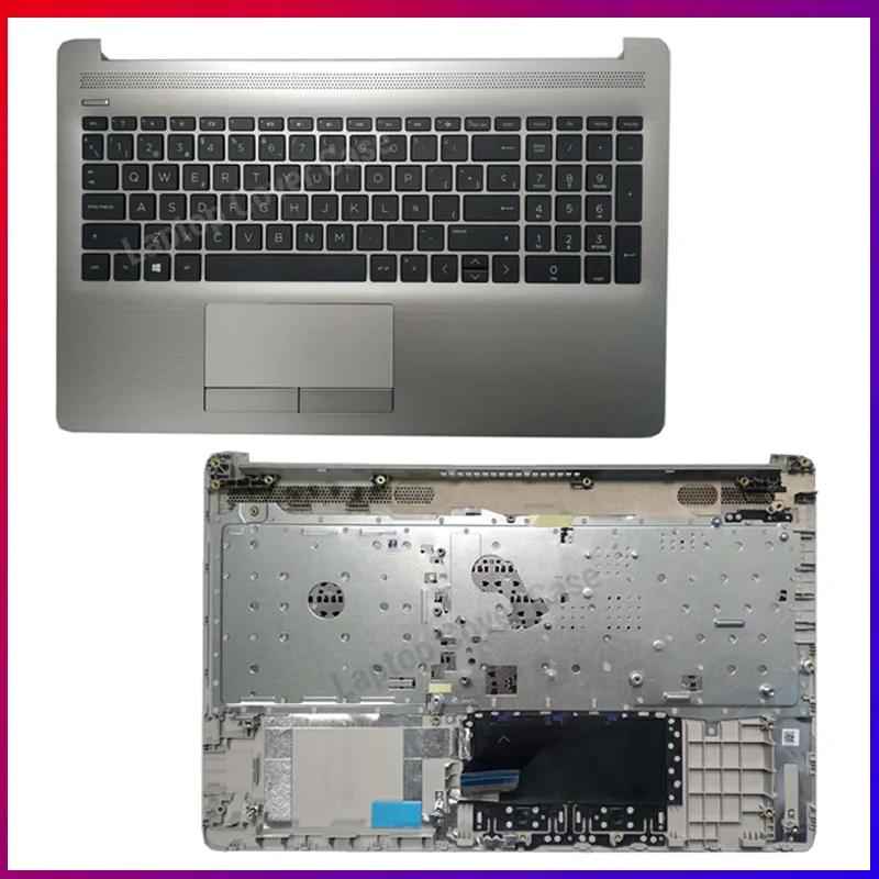 NEW Palmrest For 15-DA 15-DB 15T-DA 15T-DB TPN-C135 TPN-C136 250 G7 255 G7 US/Russian/Spanish Keyboard Upper Cover Case
