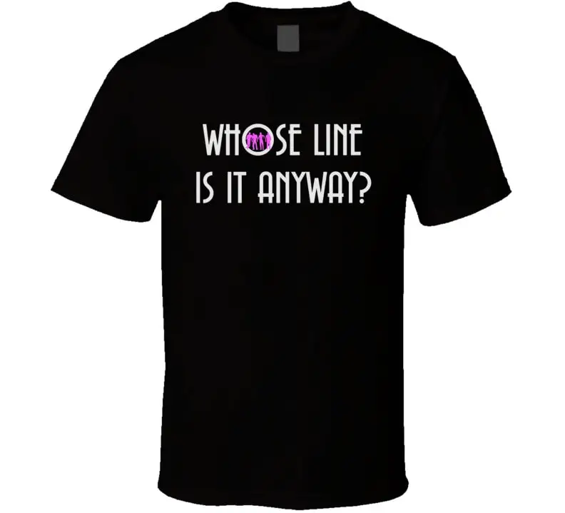 

Who's Line Is It Anyways Retro Tv Show Comedy Improv Funny T Shirt