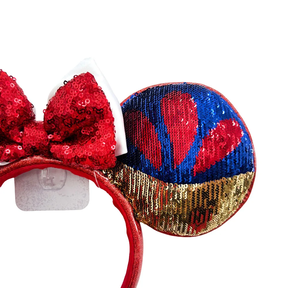 Disney Mickey Minnie Mouse Ears Headband Holiday Party Cosplay Hairband EARS COSTUME Headband Plush Adult/Kids Headband Gift