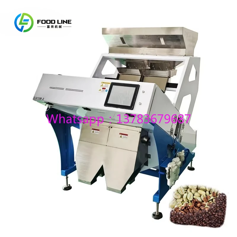 

Customized Processing Large Fast Coffee Bean Sorting Equipment Color Sorter Machine for Coffee Shape Food Processing Machinery