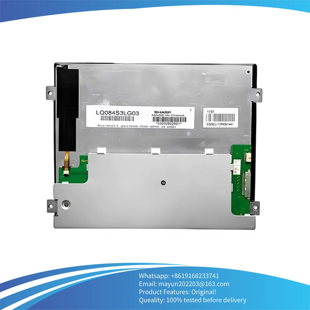 

Оригинальный ЖК-дисплей LQ084S3LG03 класса A+ 8,4 дюйма для SHARP