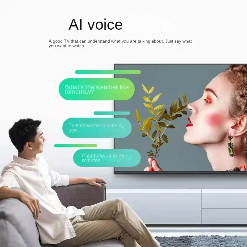 Fotografia 5: Voz à prova de explosão 4K 100 polegadas 120 polegadas TV LCD 85 polegadas 65 polegadas 60 polegadas 55 polegadas 75 polegadas 80- polegadas TV colorida elétrica plana