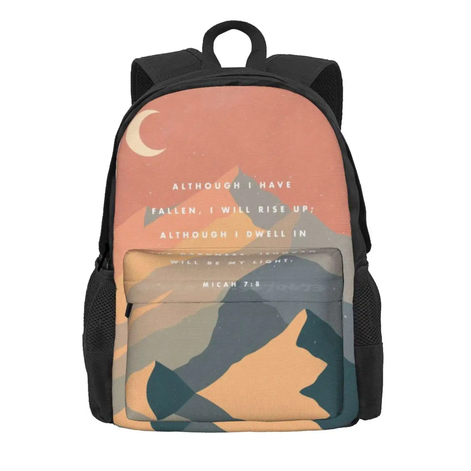 Micah 7:8 Hot Sale Schoolbag Backpack Fashion Bags Jw Design Jw Arts And Crafts Jw Ministry Supplies Jw Ideas Jw Souvenir Jw