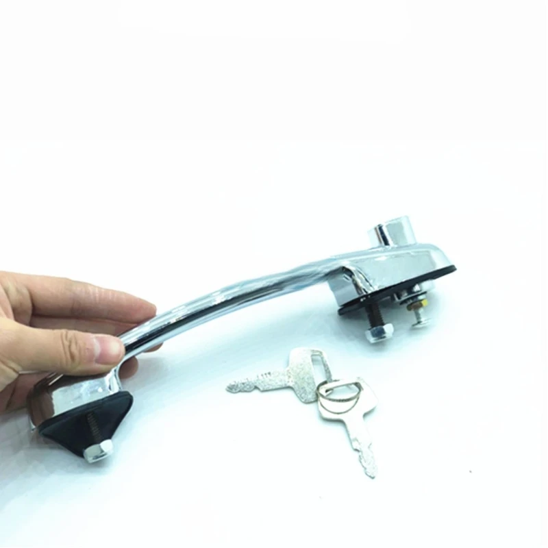 

For Hyundai R60-7 Excavator Accessories Cab Door Lock Assembly Outer Handle Outer Handle High-Quality Excavator Parts