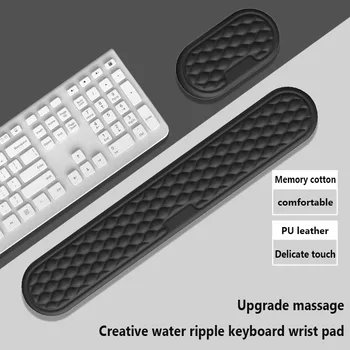 Ergonomic Mouse pad Wrist Rest Office Typing Protection Support Mat Memory Wrist Pad Computer Laptop Keyboard Desk Mat Relax