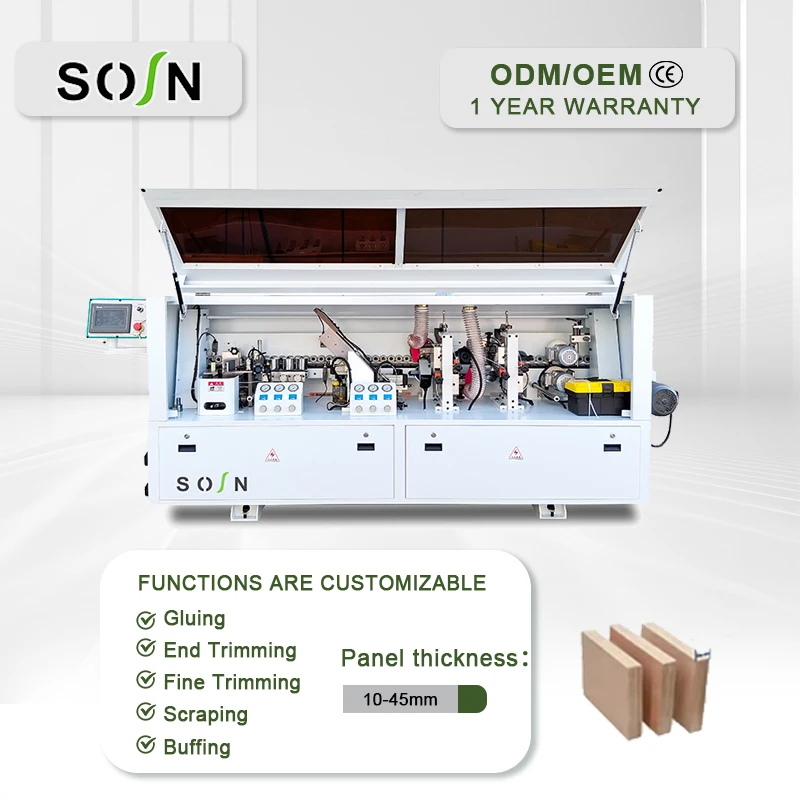 Pvc Edge Banding Machine Portable Woodworking High Speed Full Automatic Edge Banding Machine
