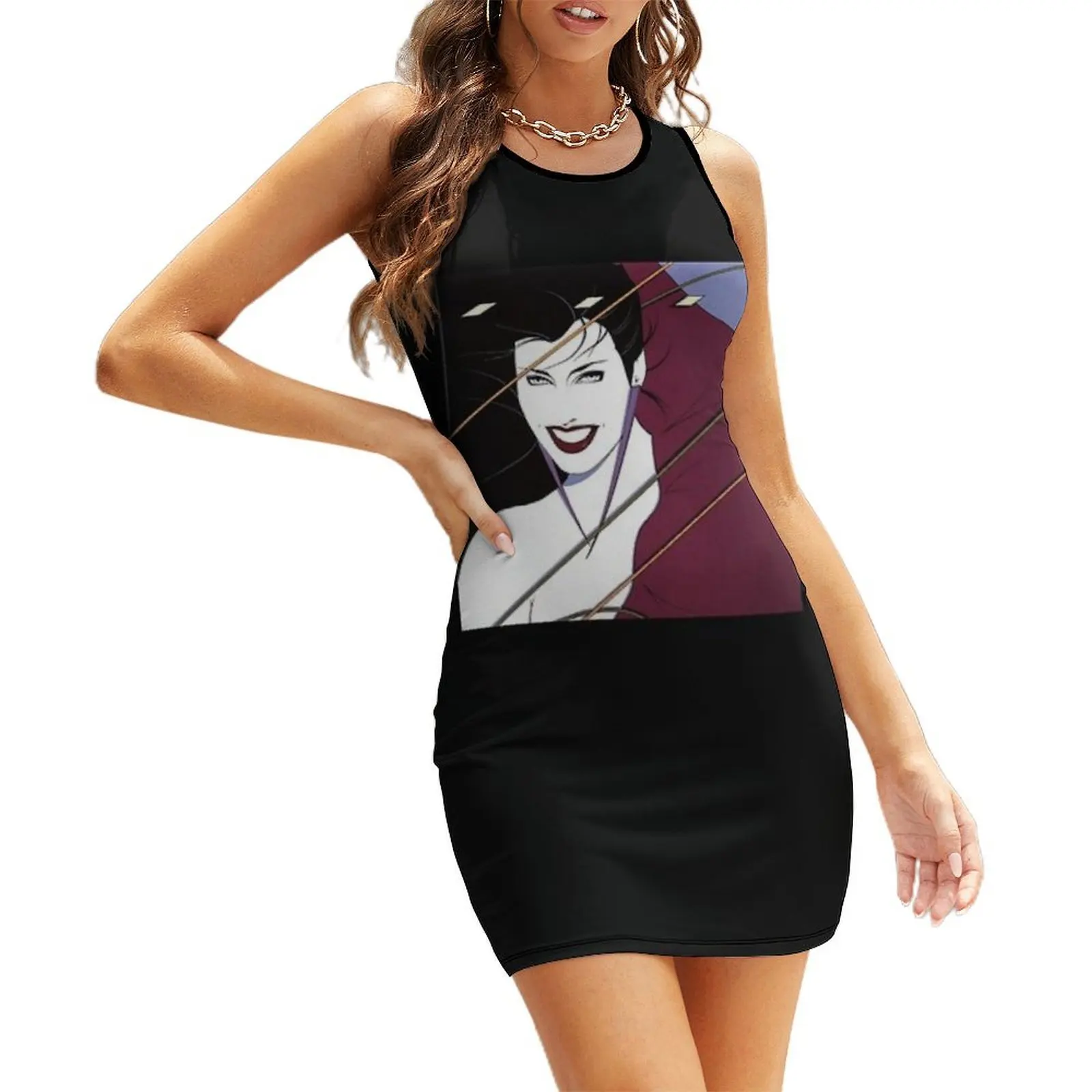 Rio Klassiek T-shirt Mouwloos Zonnejurk Zomer dameskleding cocktailjurken chique en elegante damesjurk sexy jurk