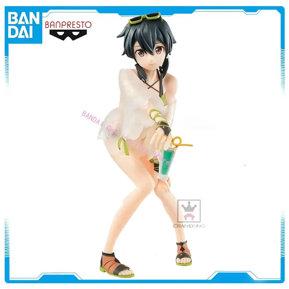 In Stock Original Bandai BANPRESTO EXQ Scenery Series Asada Shino Action Figure Animation Toy Gift Model Collector Anime Genuine