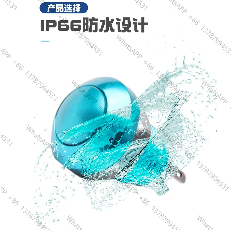 8mm Momentary Metal Horn Doorbell Bell Push Button Switch Waterproof Car Auto Engine PC Power Start Home Appliance
