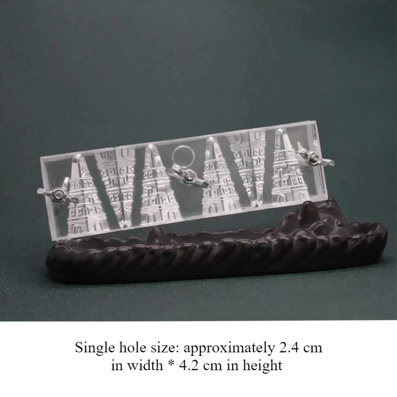 Plastic Backflow Incense Mold Handmade Tools Mold DIY Household Incense Ceremony Meditation Hotel Lobby Anti-stick Easydemold