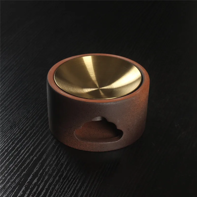 Candle Base Heating Essential Oil Incense Burner Household Club Aromatherapy Lamp Coffee Powder Sandalwood Incense