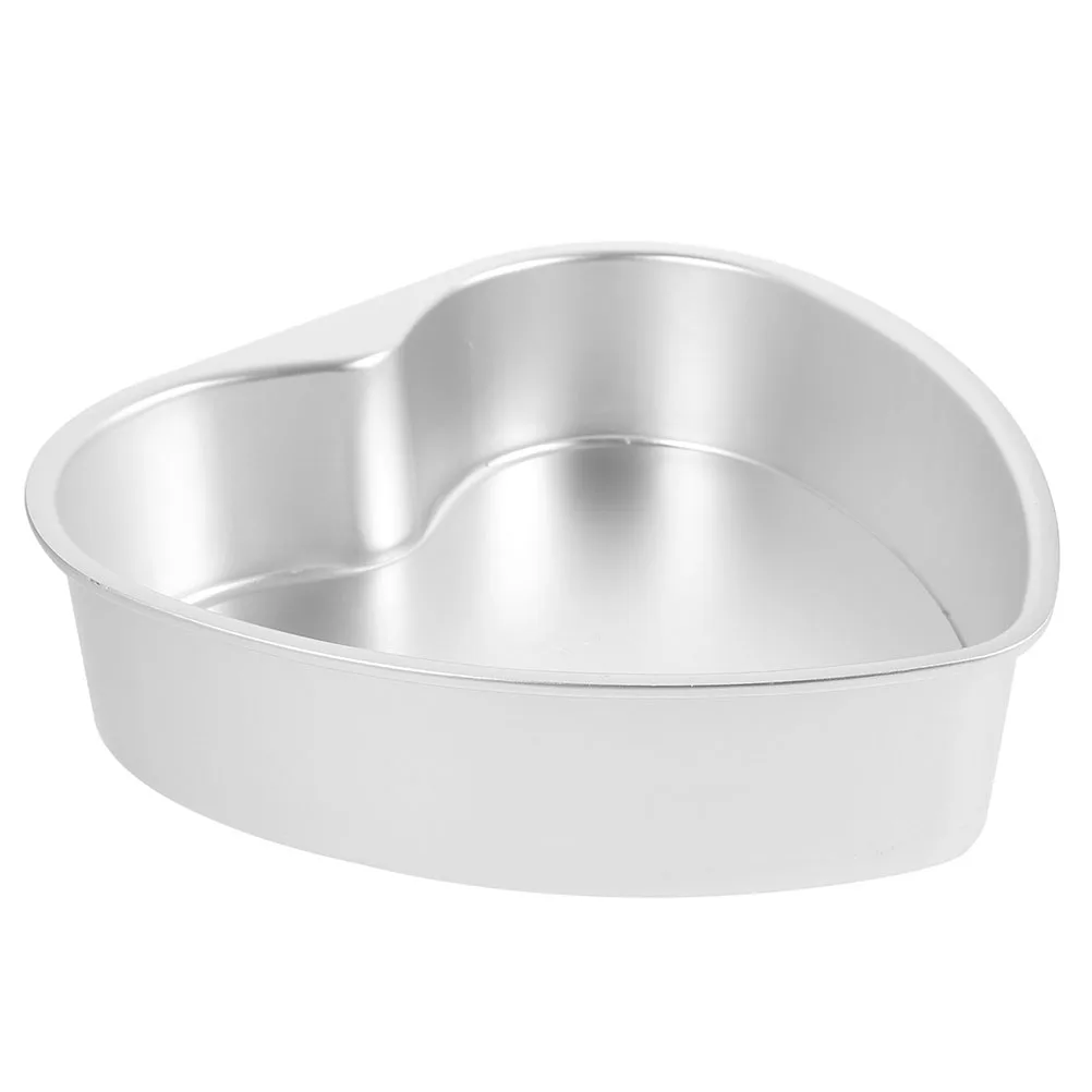 

Shaped Mold Inch Removable Bottom Baking Tools Small Cake Pans Heart Pan Smooth Surface Easy Heart Shaped Cake Pan Release