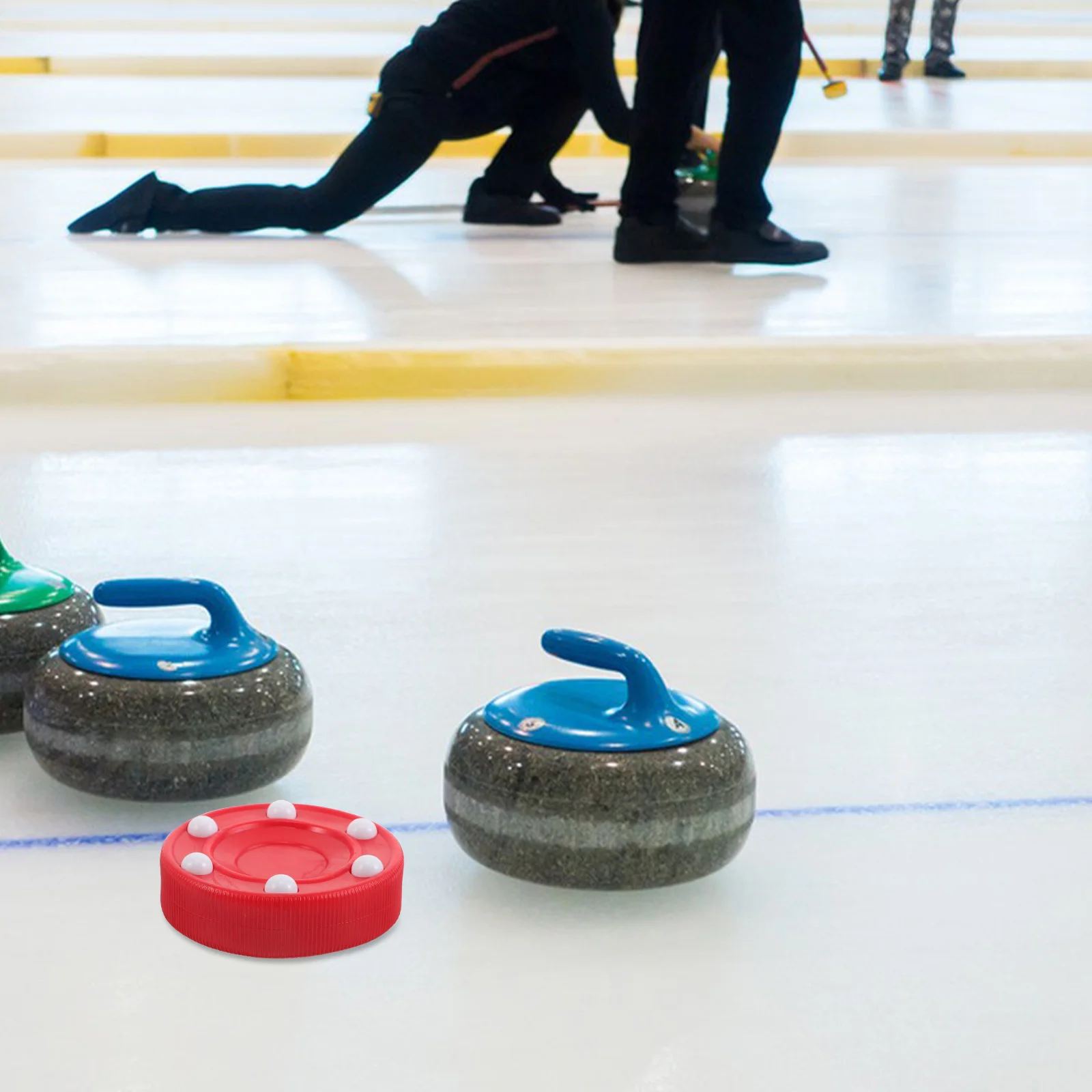 

Indoor Outdoor Roller Hockey Puck Perfect Size Weight Street Hockey Ball Training Practice Equipment for Stick Handling Passing