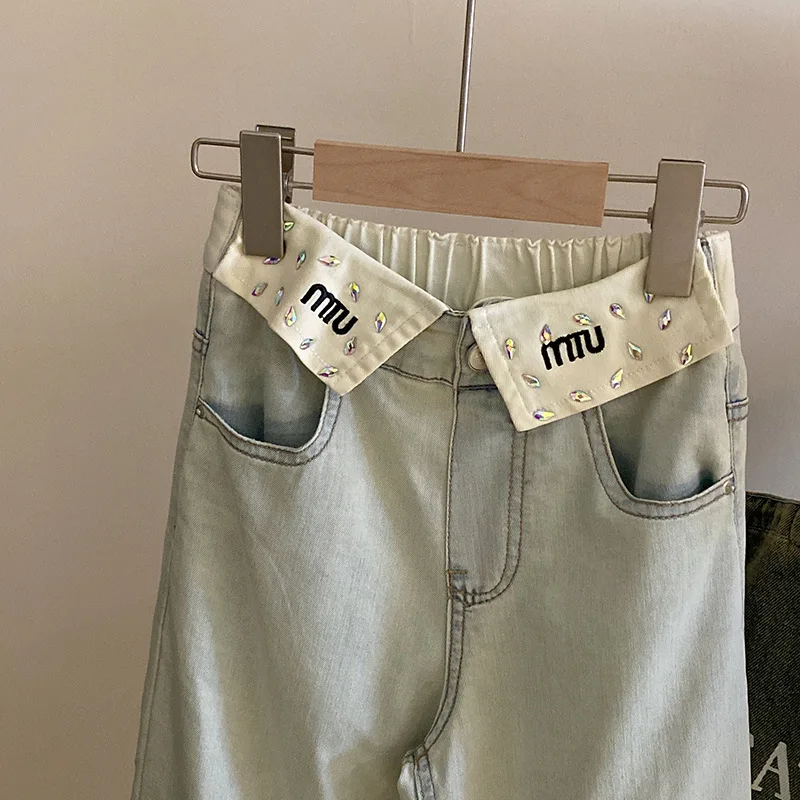 Girls Vest Korean New Knitting Summer Sleeveless Trend Jeans Casual Simple Fashion Loose Sweet Korean Active Vintage Cute Cool