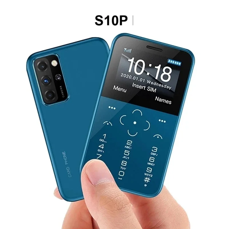 الأصلي 7S + S10P بطاقة صغيرة الهاتف المحمول 2G GSM 400mAh 1.54 ''MTK6261M مقفلة رخيصة الهاتف المحمول دفع زر هاتف صغير الحجم