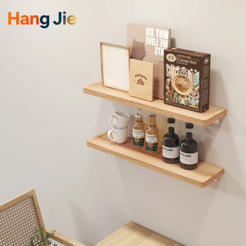 Simple Japanese style log rack/beech baffle/suitable for living room/bathroom/kitchen