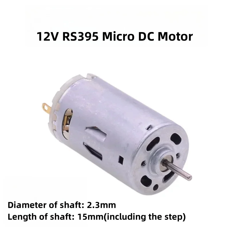 7.4V/12V RS365/380/385/395 Egyenáram motoros Magas légnyomású levegő sebesség számára haja dryer/hot Szellőztet gun/diy manöken kicsi Elektromos Fúró