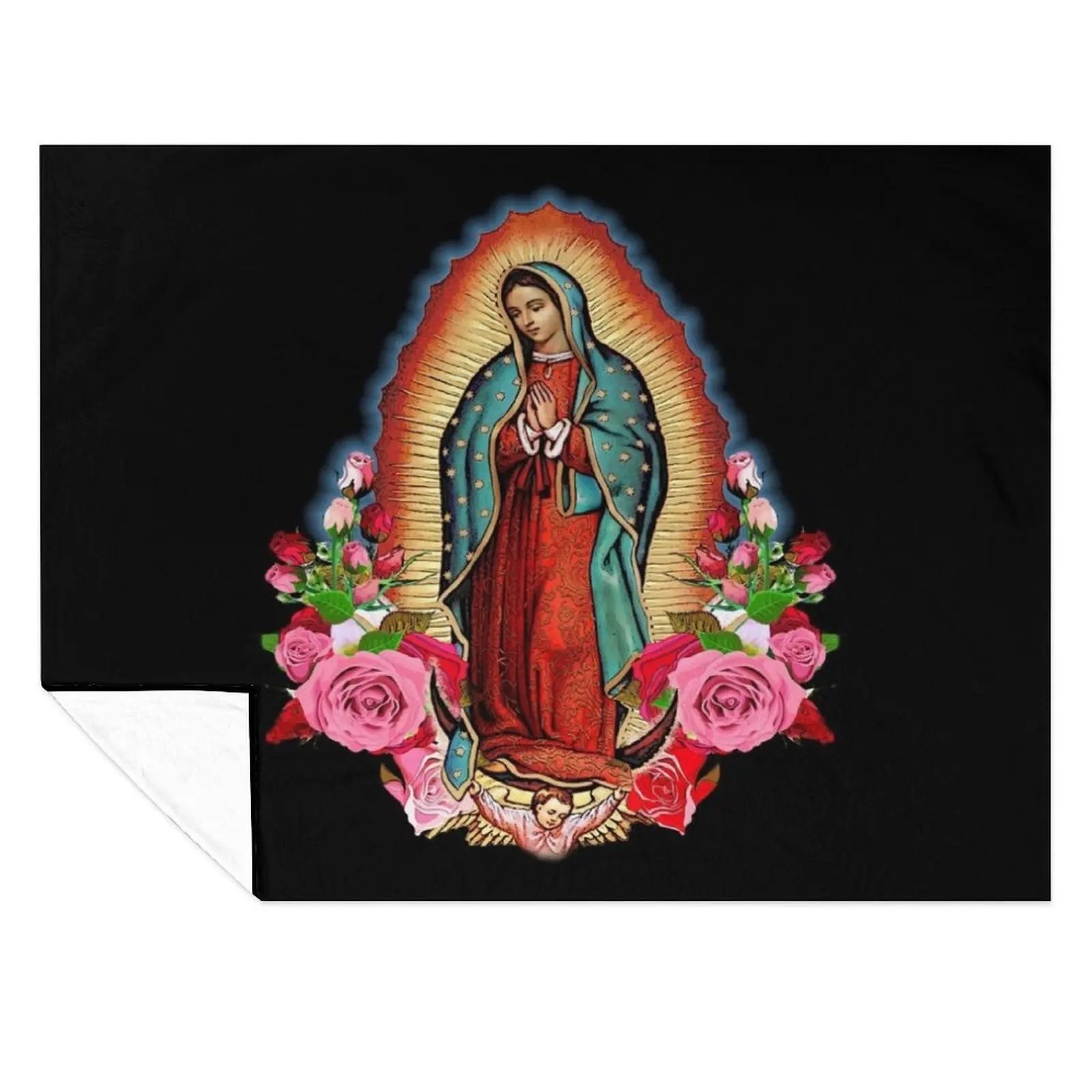 

Our Lady of Guadalupe Throw Blanket For Sofa Thin Large sofa bed Blankets