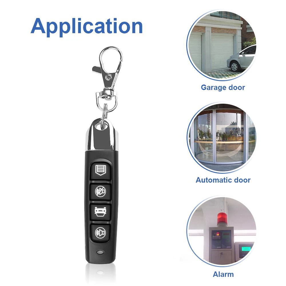 20/10/5PCS 433MHz RF Wireless Copy Remote Control 4 keys Universal Garage Gate Door Opener Transmitter Duplicator For TOP-432NA