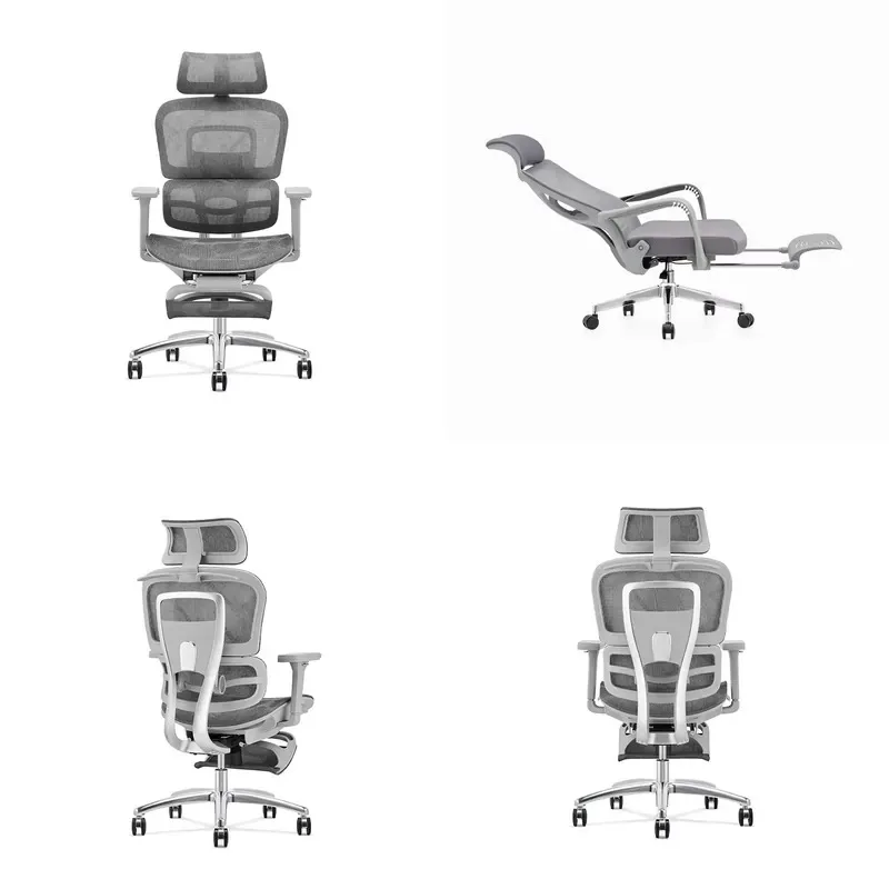 Ergonomic Office Chair with Lumbar Support for Long Sitting Comfortable Computer Desk Chair