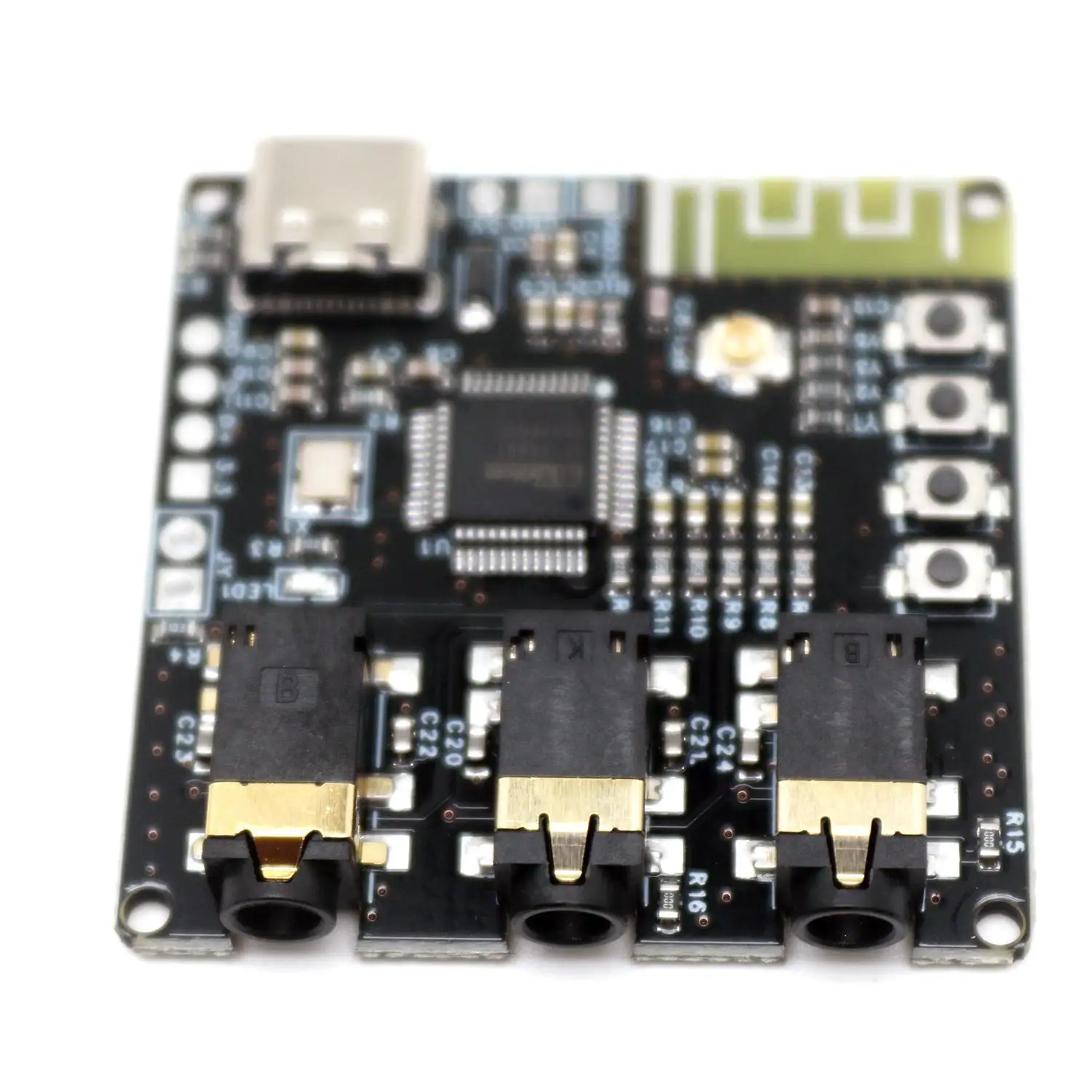 BP1048 Bluetooth 5.3 DSP Tuning Board TYPE-C USB Audio Stereo Preamp EQ Soundkarte DIY BT Lautsprecher Auto Zuhause PHONE Musikw – Detail 4