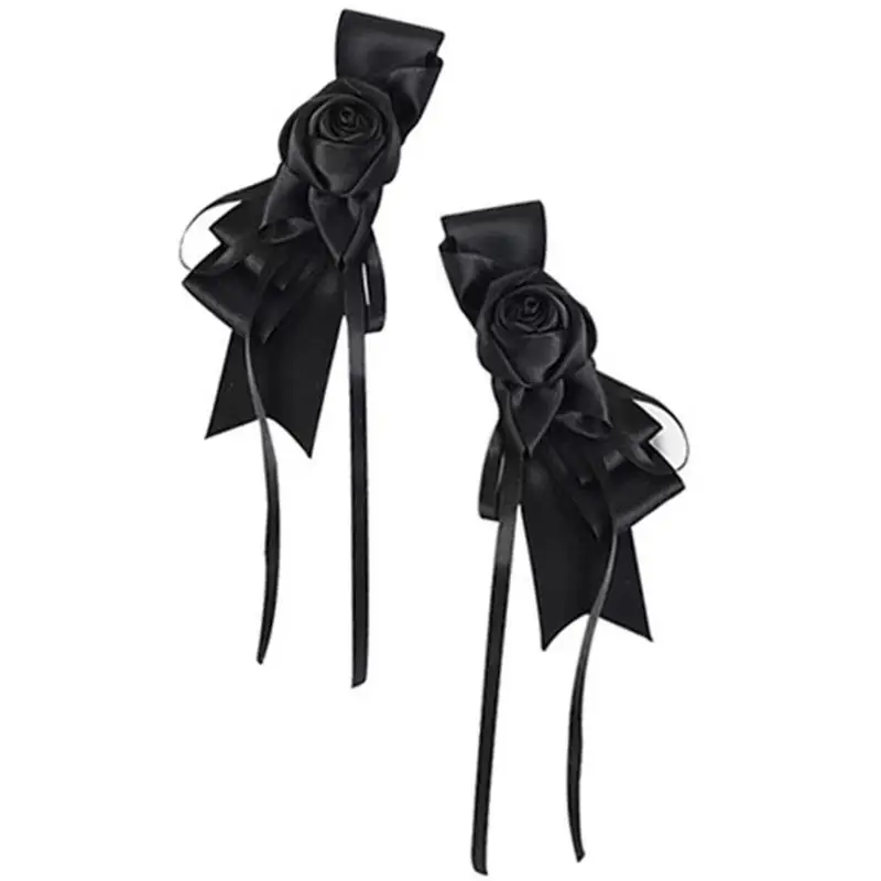 31BB Rosette Hair Clip Bowknot Trend Headwear Sweet Balletcore Hairpin Women