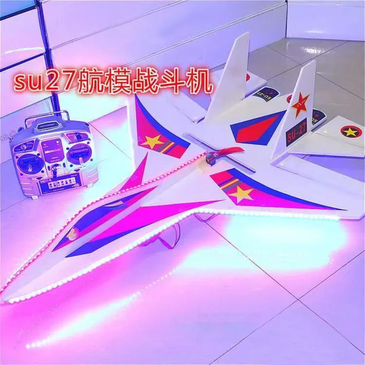 

Fixed Wing SU-27 RC Glider with Auto Balance Fixed Wing RC Aircraft RTF RC Toys Children's Model DIY RC Airplane