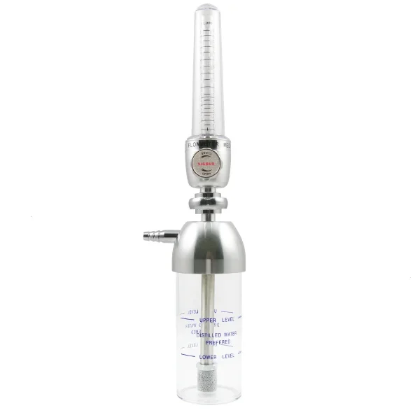 Customizable Hospital  Flowmeter with Humidifier Bottle OEM Support