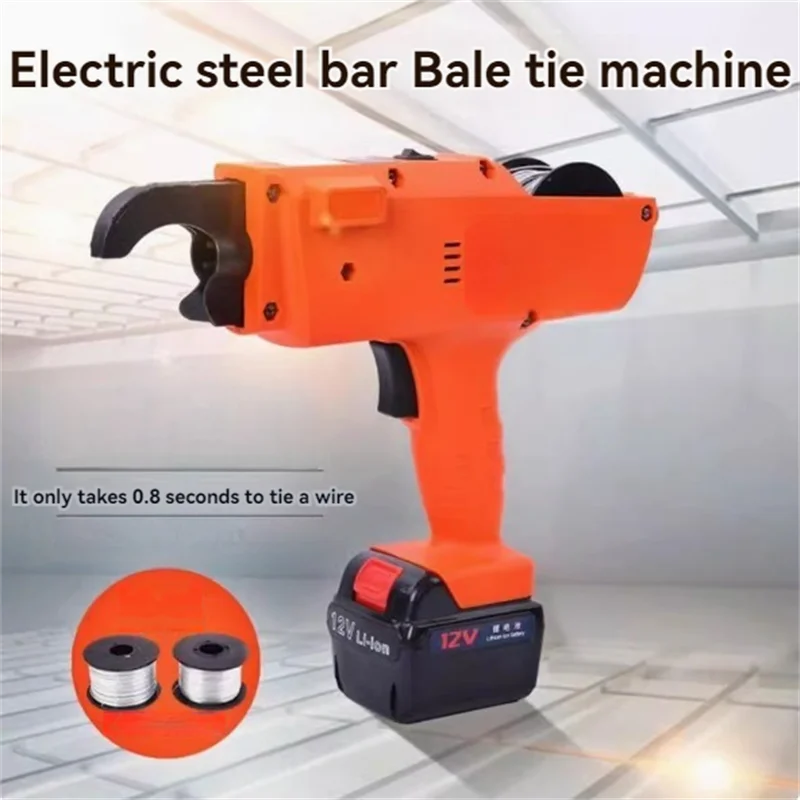 

Automatic 8-34/30-60MM Cordless Rechargeable Tying Binding Machine Automatic Rebar Tying Wire Rebar Binding Machine