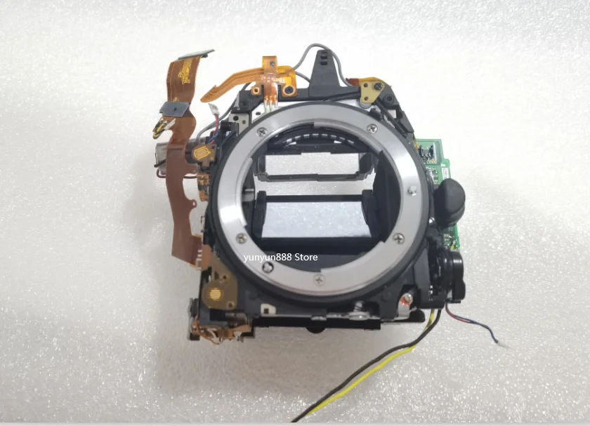 Conjunto de caja de espejo sin grupo de apertura y piezas de reparación de grupo de obturador para Nikon D750 SLR