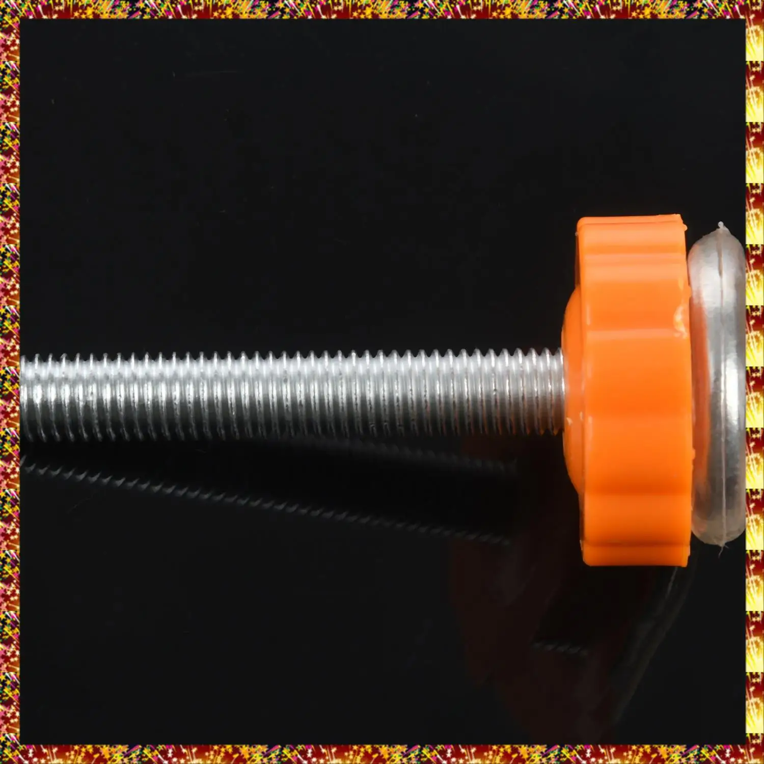 AGOUP 4Pcs Pressure Baby Gate Screw Threaded Spindle Rods Walk Thru Gates Accessory - M10 X 10MM