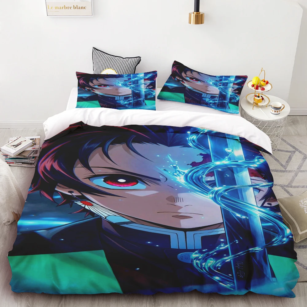 

Duvet Cover Demon Slayer Kimetsu No Yaiba Kamado Nezuko Bedding Set Duvet Covers Comforter Bedding Sets Bedclothes Home Decor