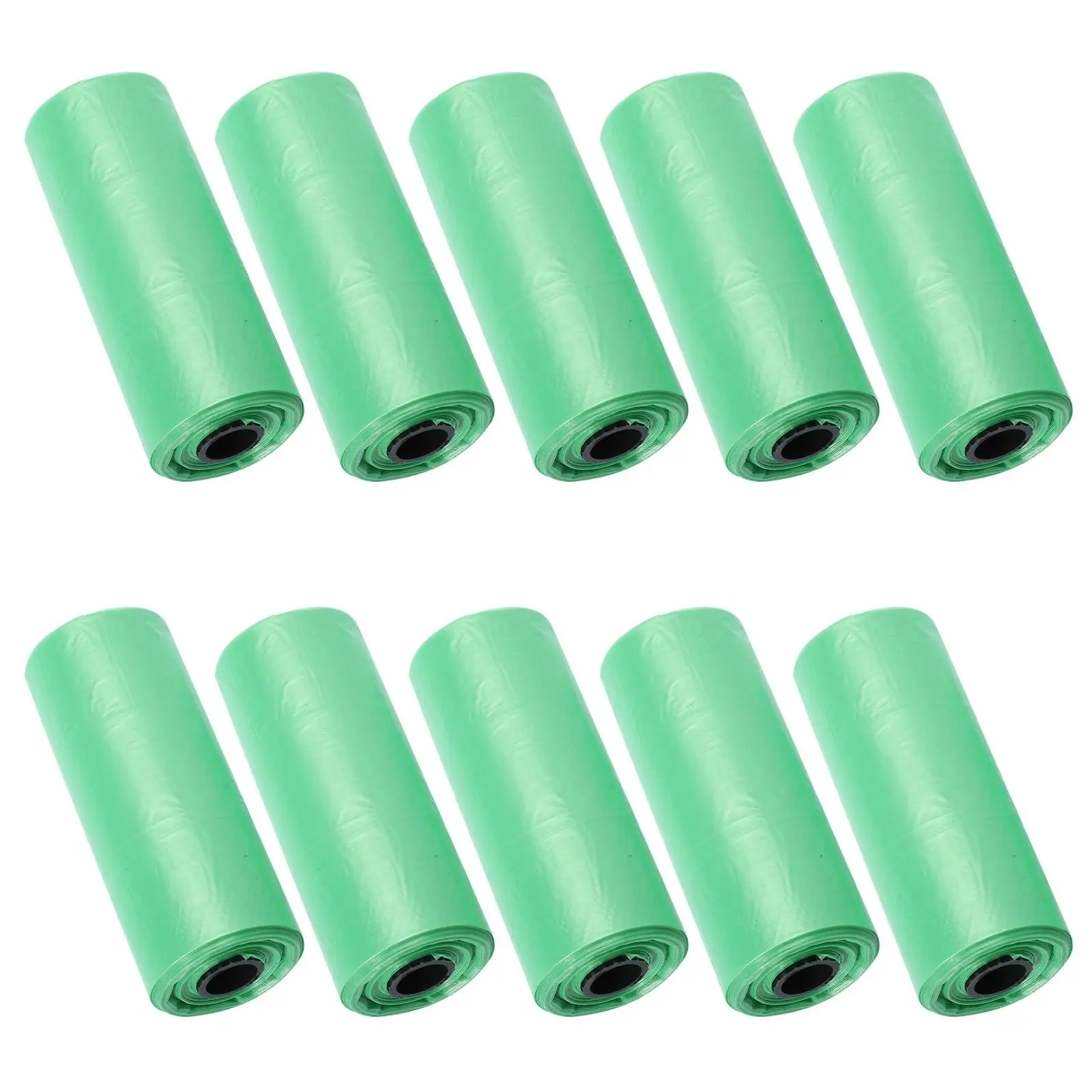 

10 шт. одноразовые детские подгузники, мешки для мусора, мешки для мусора для домашнего использования, путешествий, чистые сантехнические мешки для хранения с узлом