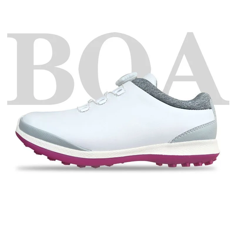 

Professional Golf Training for Women Leather Spikes Golf Shoe Female Designer Sport Shoes Womens Anti Slip Walking Shoes Lady