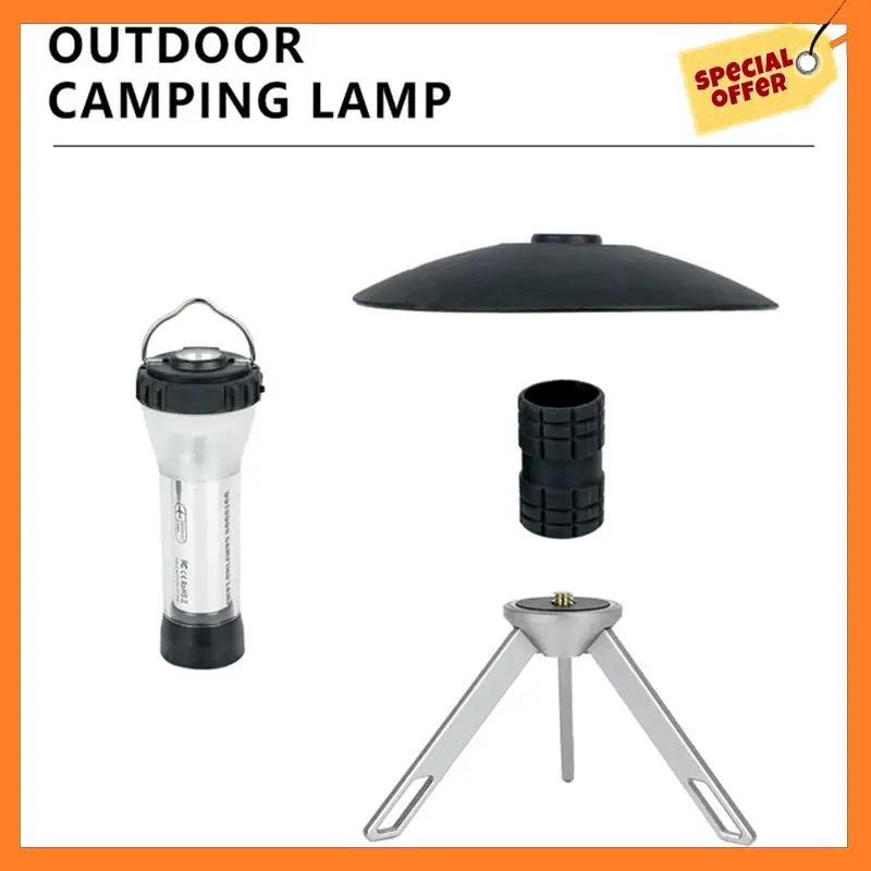 

AD08-Multifunctional Camping Lamp Portable Outdoor Camping Lamp USB Charging Tripod Bracket Detachable