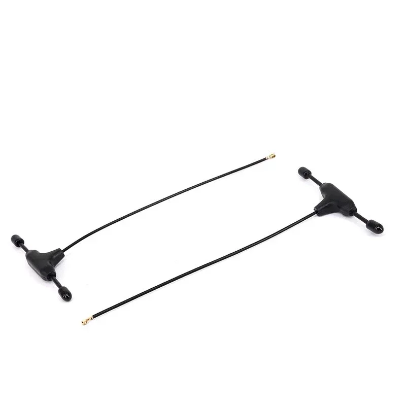 Antenna Mini T da 2,4 GHz 110 mm per FPV Racing Freestyle Drone compatibile FrSky TBS ELRS EP1 EP2 Ricevitore Build