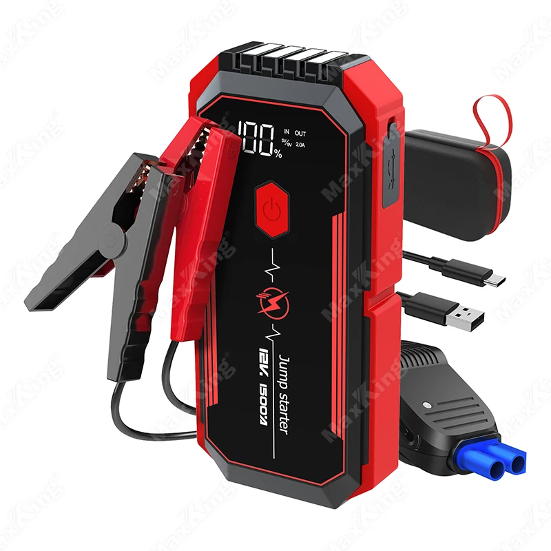 

Car Jump Starter Power Pack 20000mah Lithium-ion Battery Car Booster Starter Portable Emergency Charger