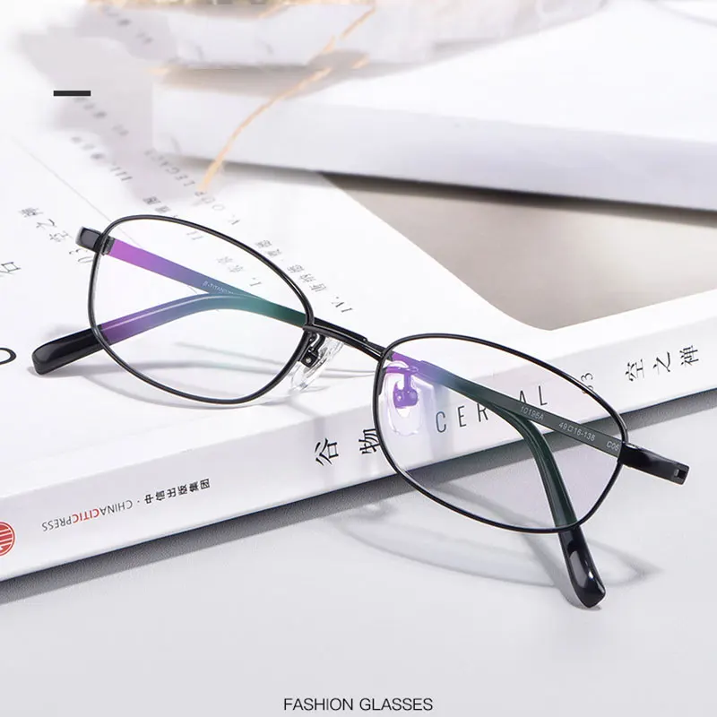 

Glasses For Man and Woman Full Rim Titanium Frame Eyewears Round Shape Frame Optical Spectacles