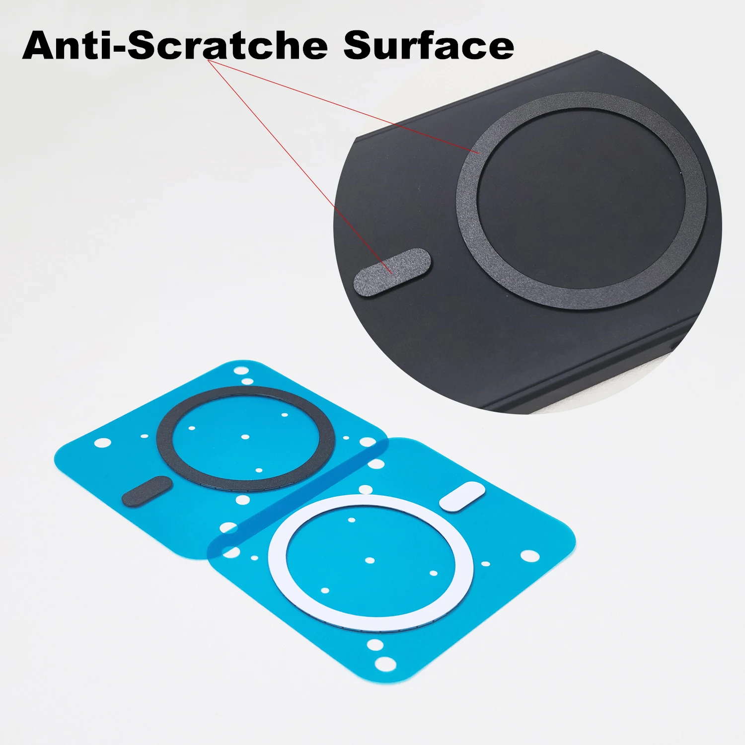 3/2/1 Real Magnetic Ring Sticker For Magsafe Wireless Charger For iphone/Samsung/XiaoMi Universal Magnet Car Phone Holder Sheet