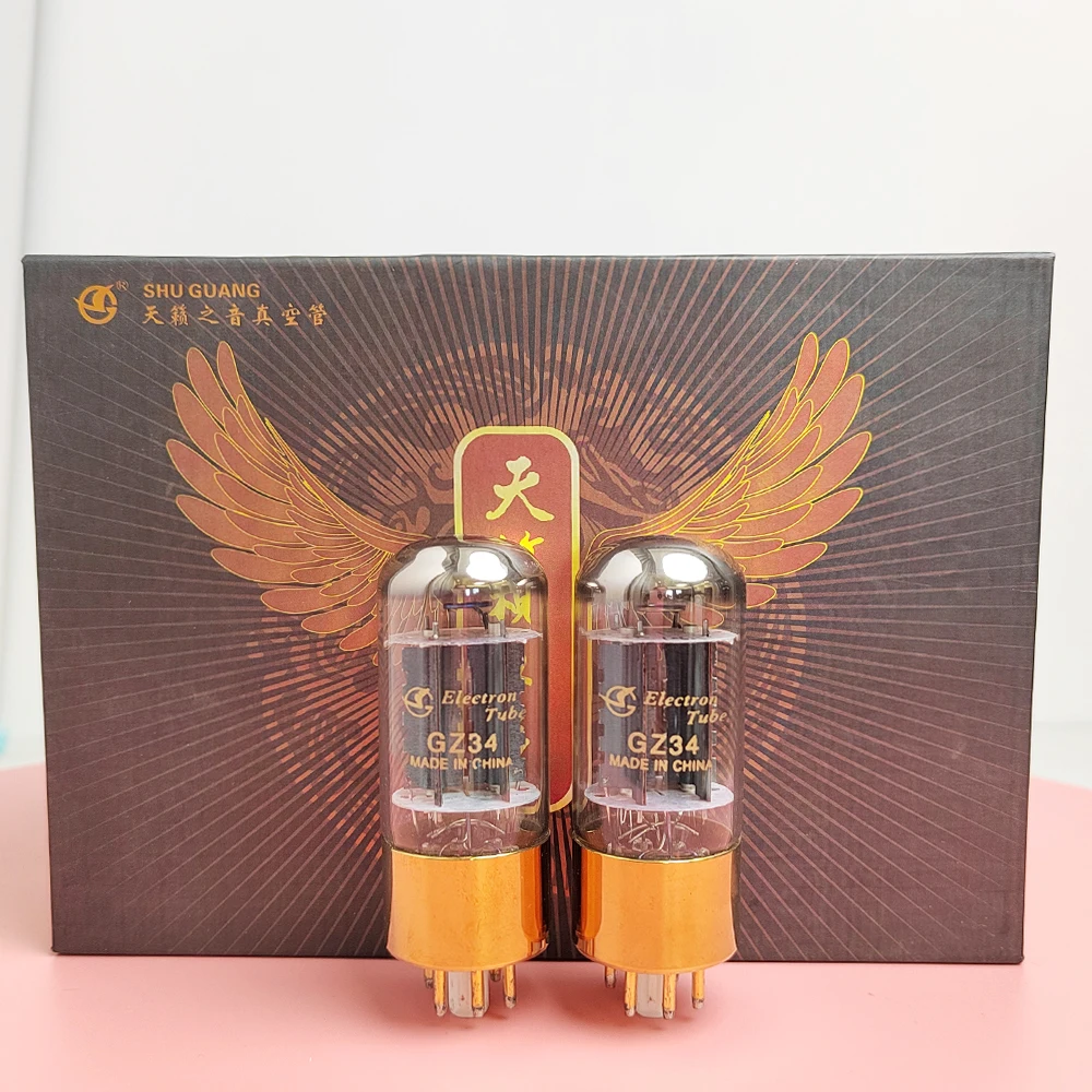 GZ34 Gold Pin Electronic Tube Upgrade 5AR4 5Z4P 5Y3 274B 5U4G Vacuum Tube Original Factory Precision Matching Hifi Amplifier