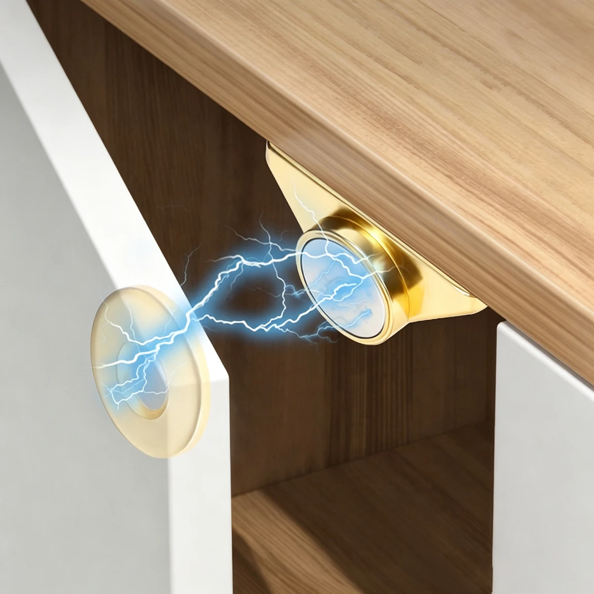 1pcs Magnet Cabinet Door Catch Magnetic Furniture Door Stopper effect strong magnets door super powerful neodymium magnet latch