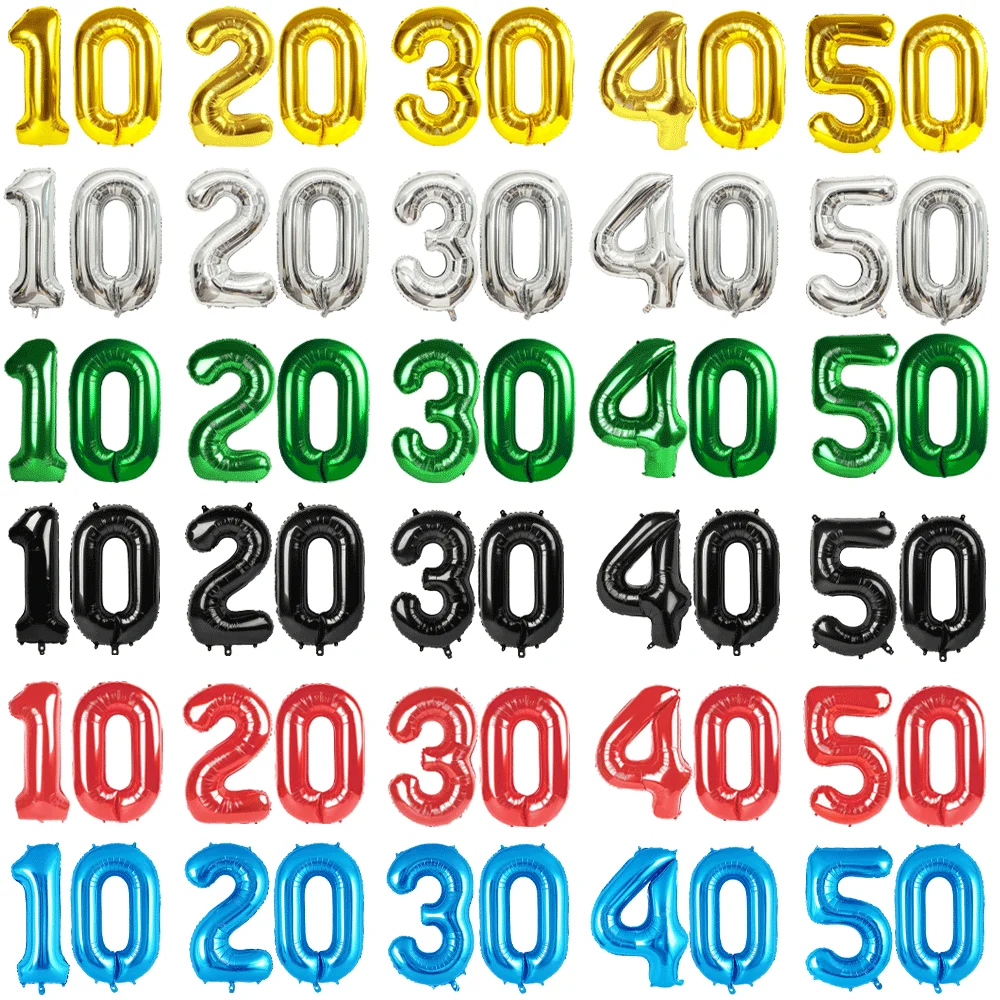 32Inch Foil Number …